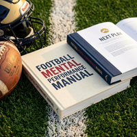 Football Mental Performance Manual book on turf