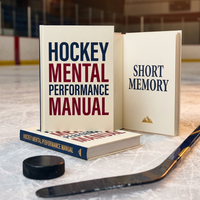 Hockey Mental Performance Manual book on ice